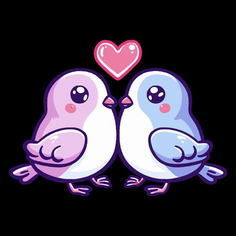 Taube Paar Verliebt Vogel Peace Valentinstag