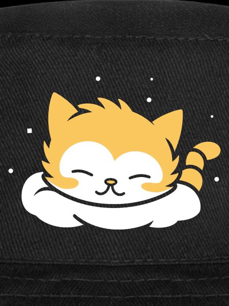 Bébé chat qui dors
