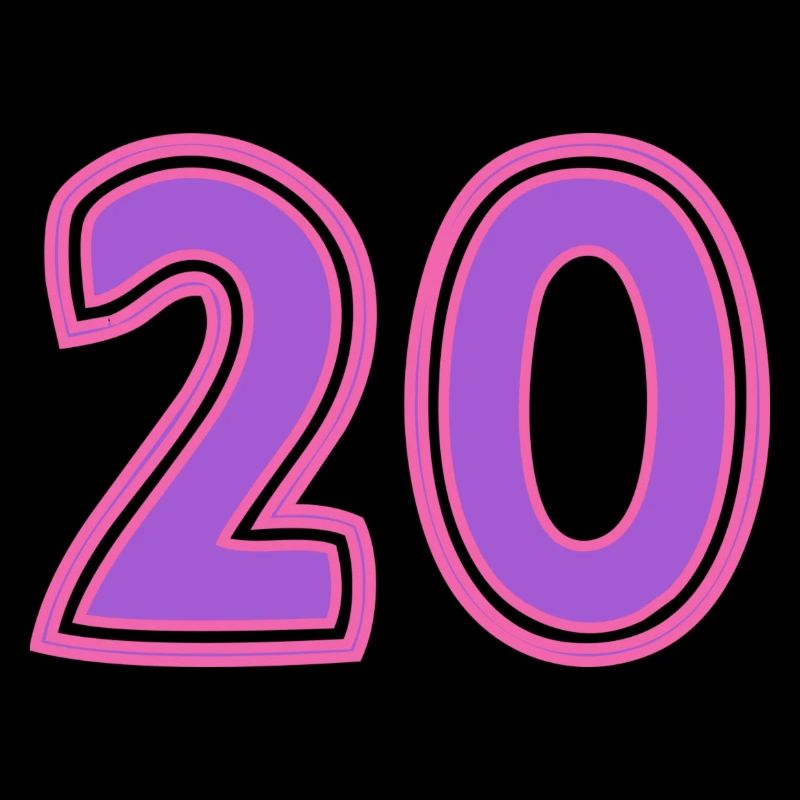 20. 20 ANS. 20e ANNIVERSAIRE. ANNIVERSAIRE 20 ANS.