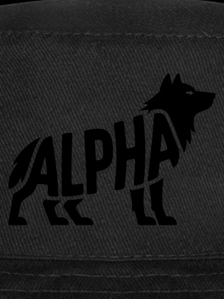 Alpha - Motivational Wolf Logo
