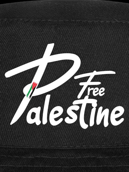 Free palestine text