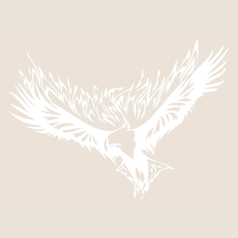 Aigle de flammes