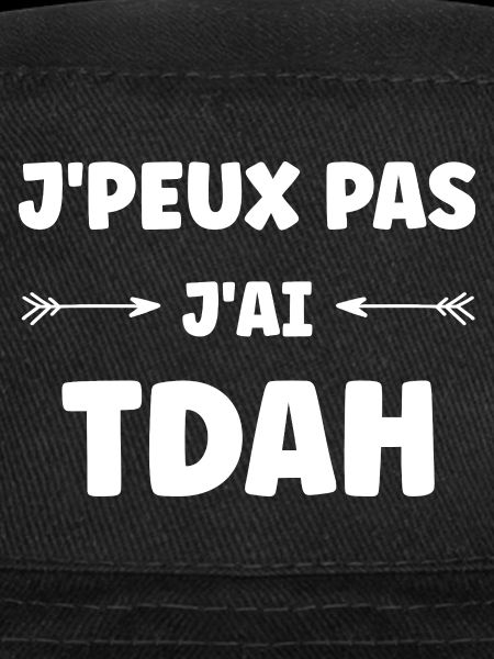J'ai TDAH Punch Line Audacieuse