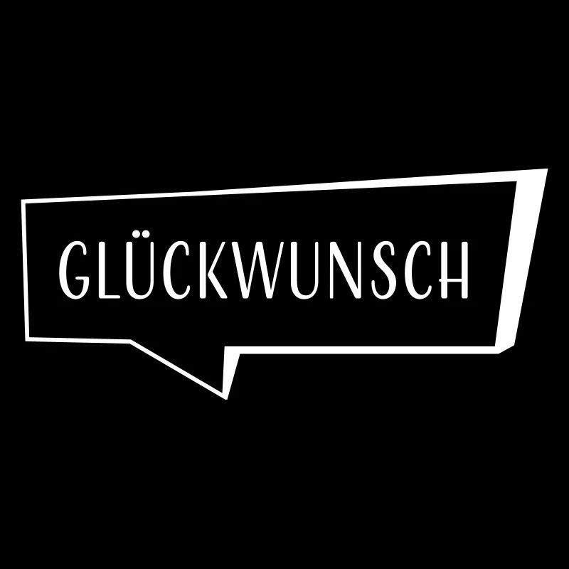 Speech bubble congratulations