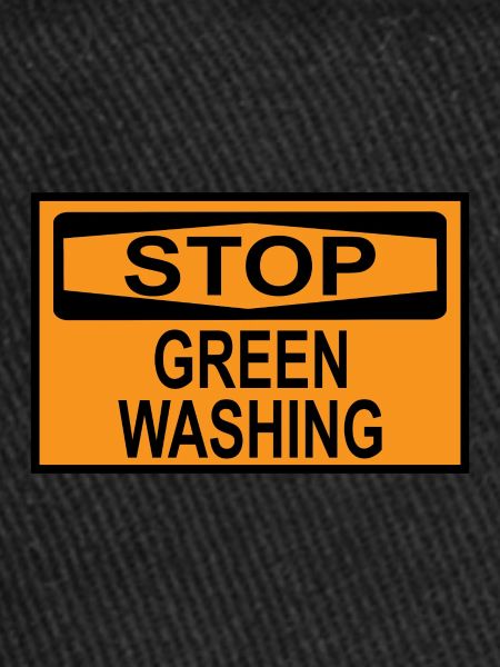 Panneau Stop Greenwashing