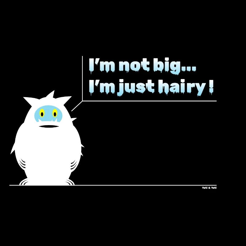 Yeti | Charakter &; Text | Vater | "Haarig"