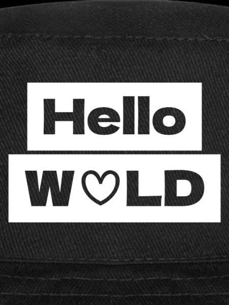 Hello World Heart Minimal