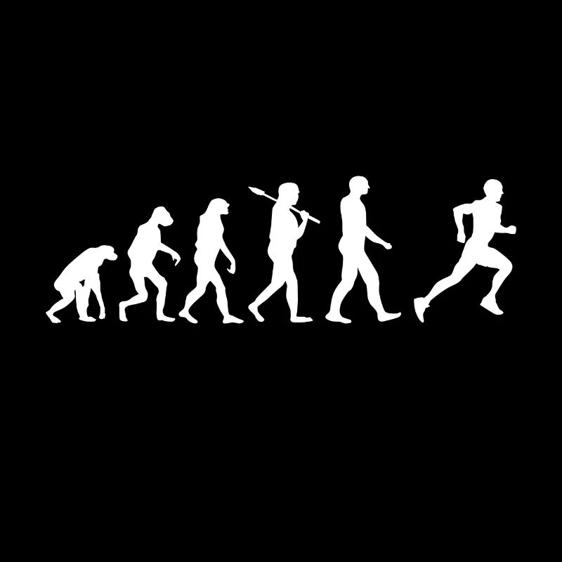 Marathon T-shirt · Evolution · coureur · Sport
