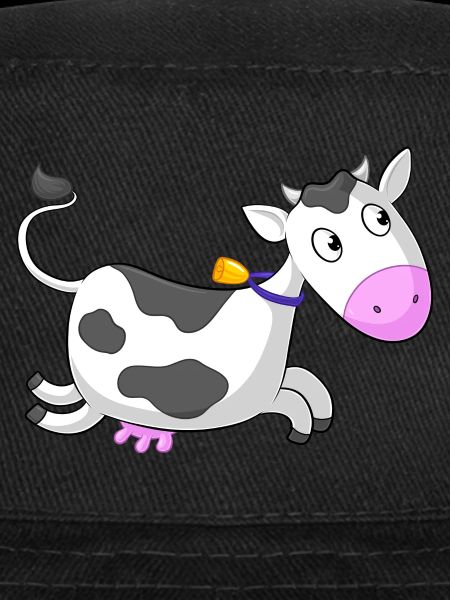 Galloping comique de vache