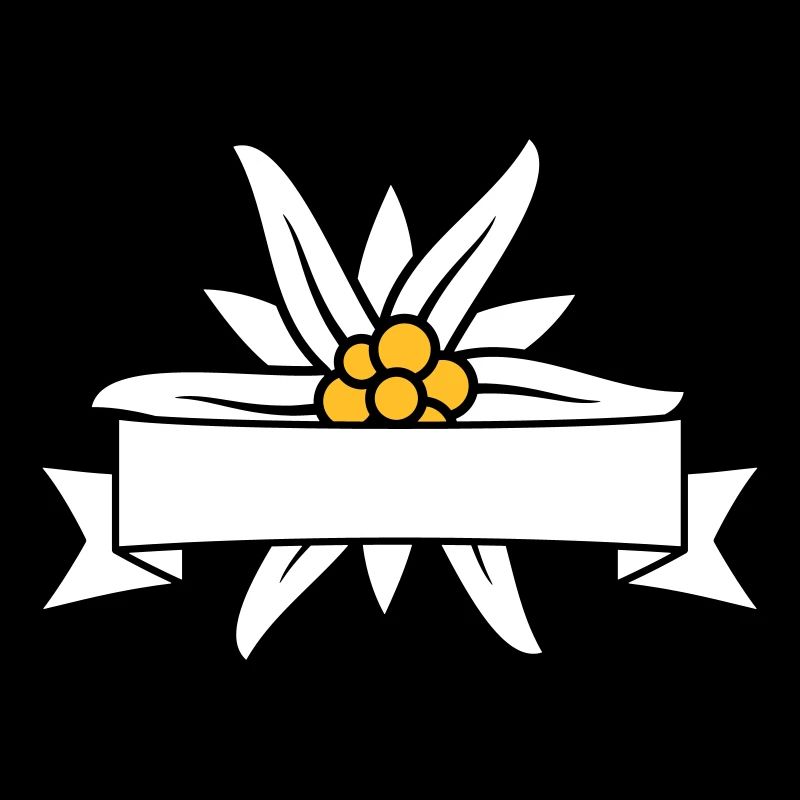 Bannière texte Edelweiss