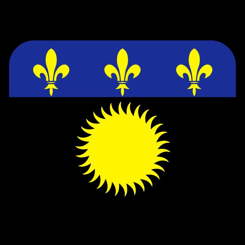 Drapeau de la guadeloupe