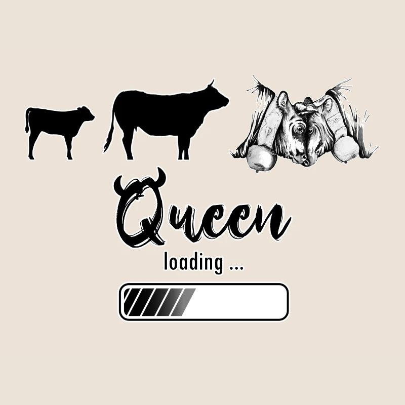 Herens cow, eringer, queen loading