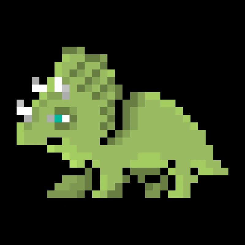 Pixel Dinosaurs