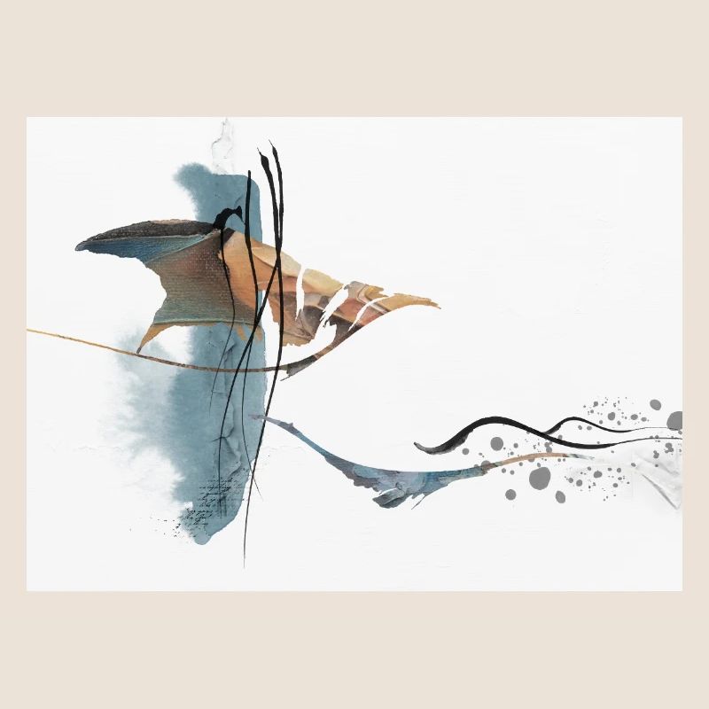 Percer à travers minimal, abstrait