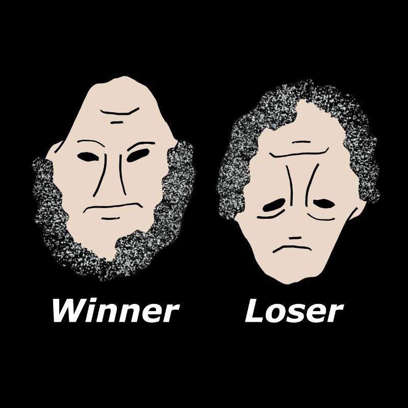 Winner Loser white vd