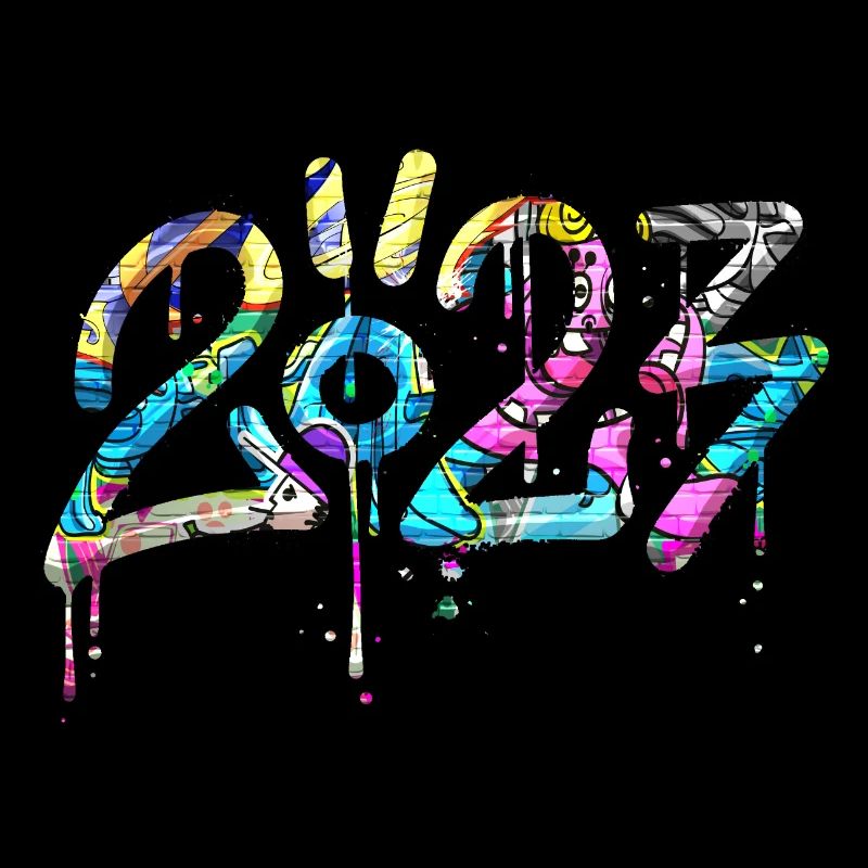 Graffiti style Splash hip hop colors painter 2023