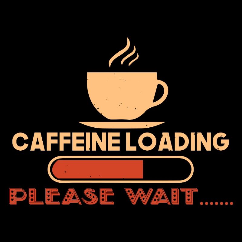 KOFFEINLADUNG BITTE WARTEN