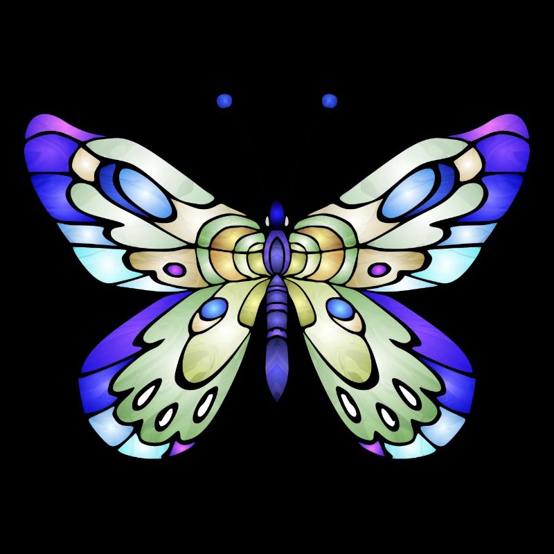 Bunter Schmetterling