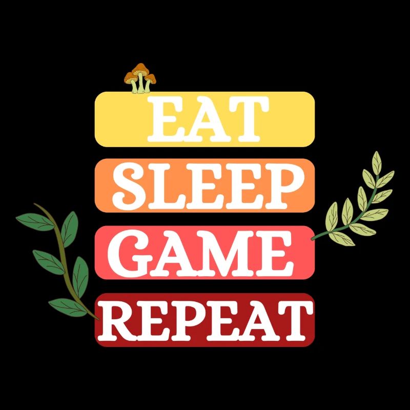 Manger / Dormir / Jouer / Répéter