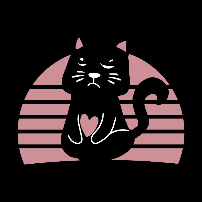 Schwarze Katze