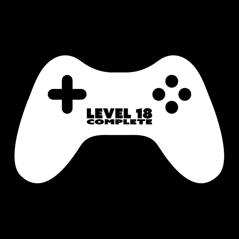 Level 18 completed, geek player, gamepad