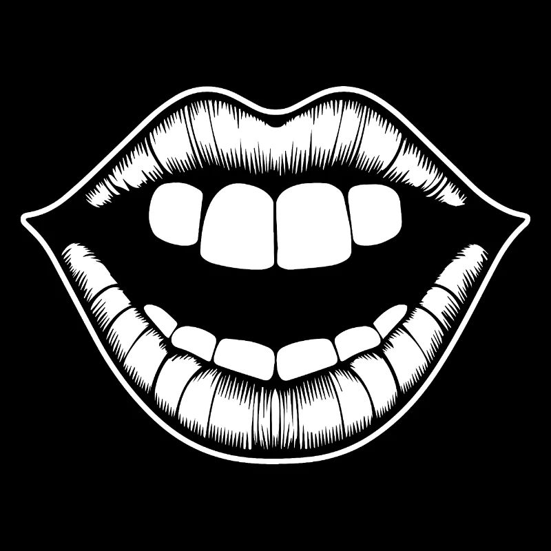Lèvres, bouche, baisers lèvres