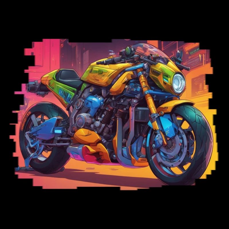 NanoNighthawk // Vélo Cyberpunk