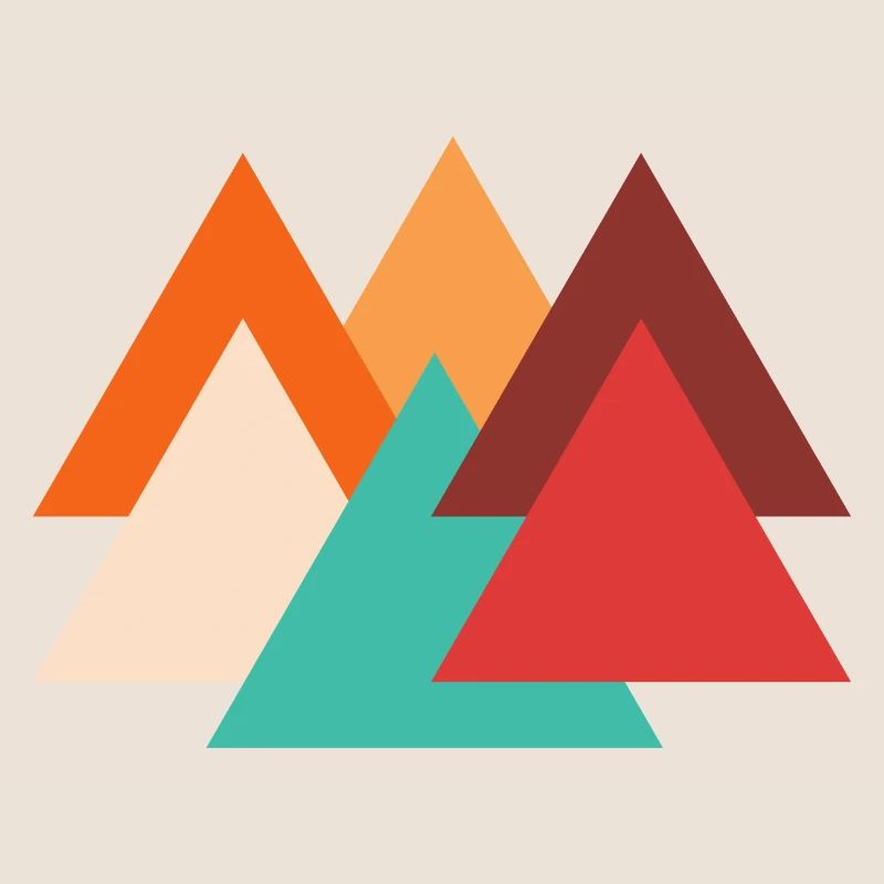 Triangle rétro