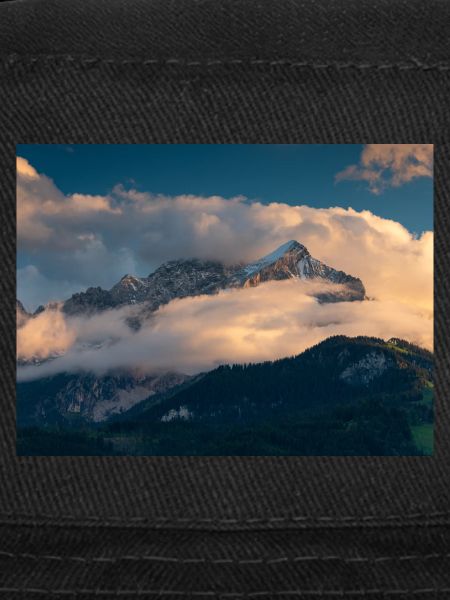 Alpspitze in clouds