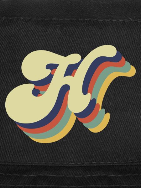Lettre h rétro