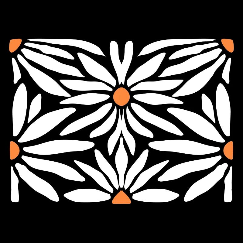 Groovy Gänseblümchen-Blumen