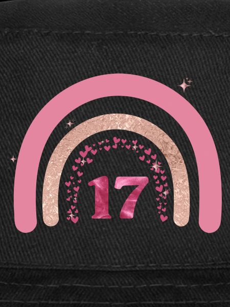 17e anniversaire rainbow rose