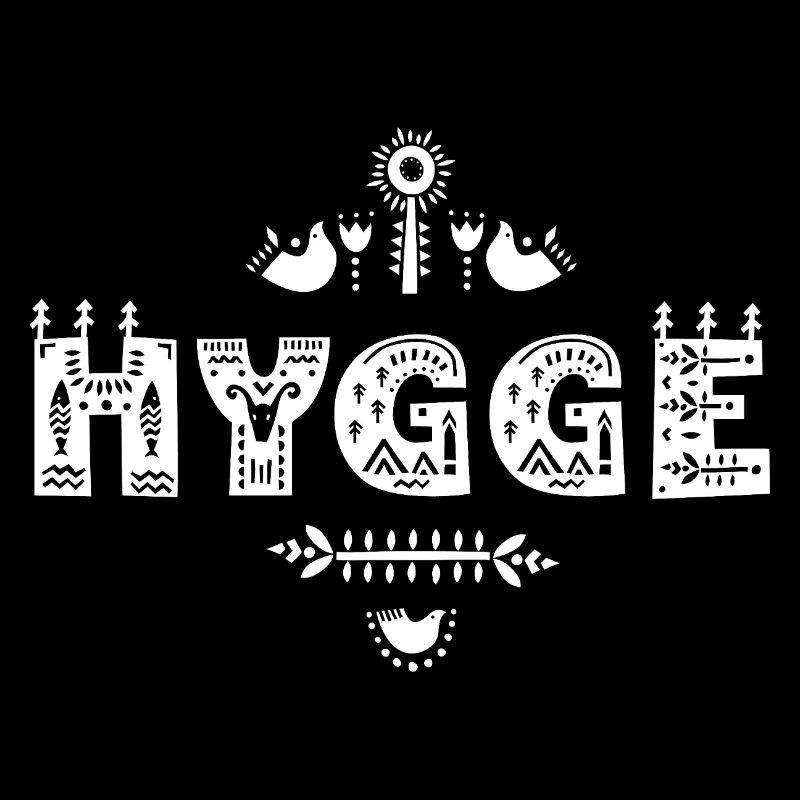 Hygge Typographie Art populaire