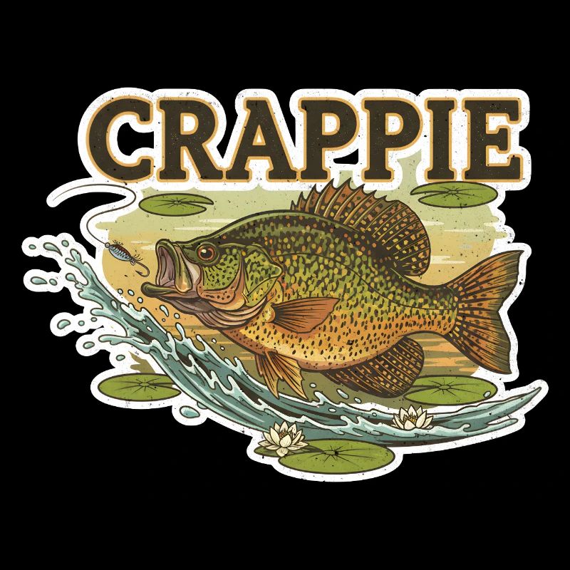 Motif de poisson marigane : image de pêcheur coloré