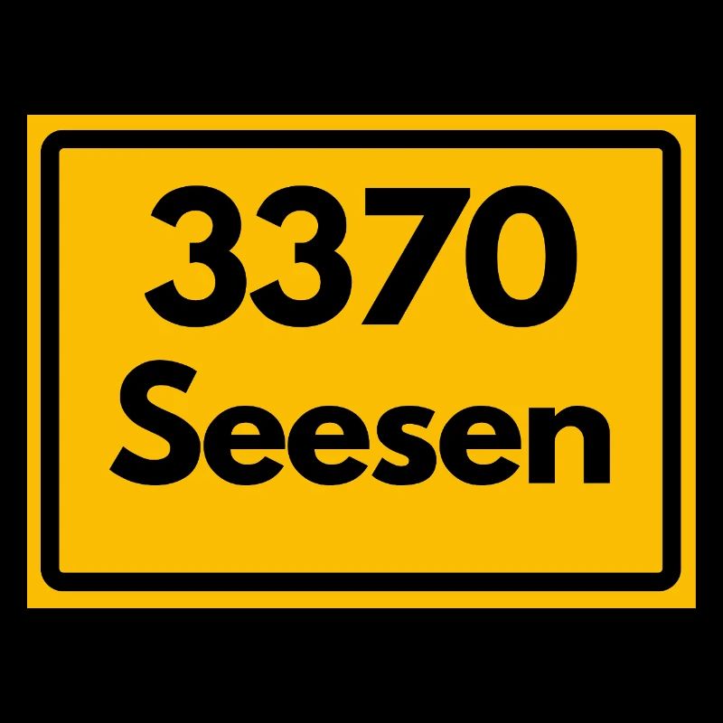 ANCIEN CODE POSTAL RETRO 3370 SEESEN HARZ