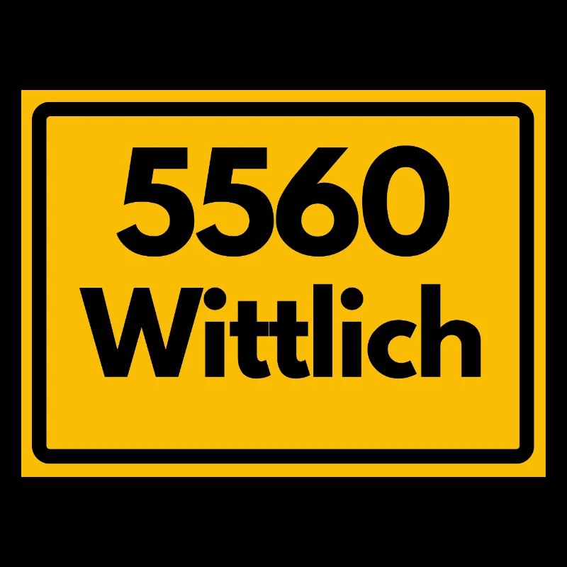 ALTE POSTLEITZAHL PLZ RETRO 5560 WITTLICH