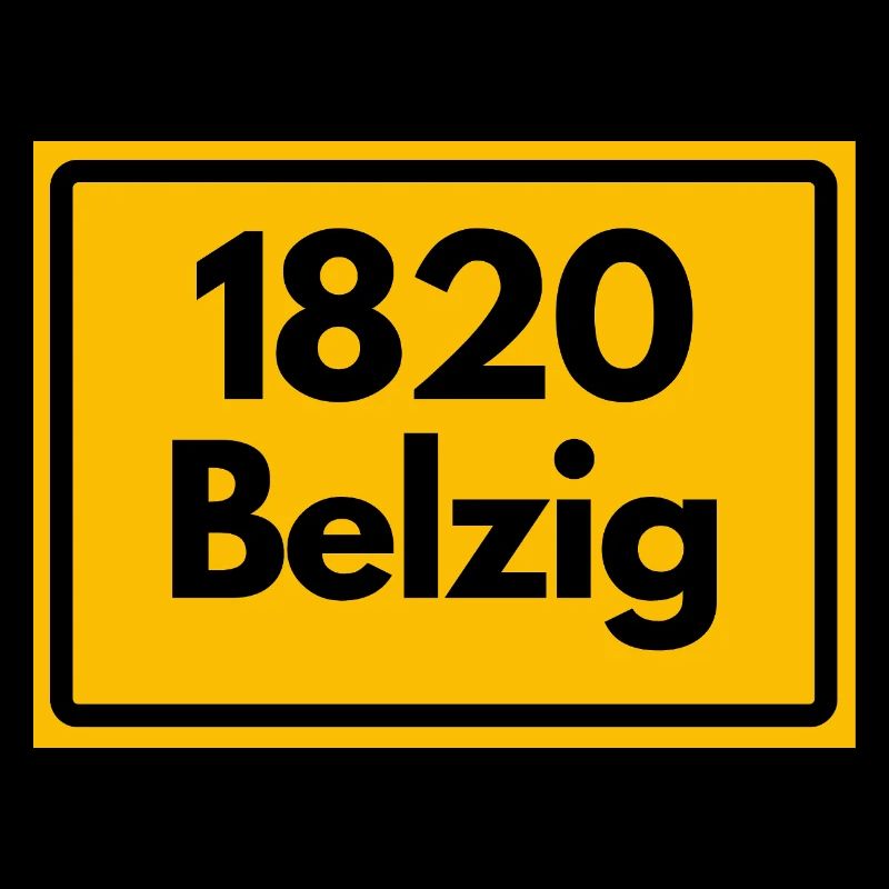 ALTE POSTLEITZAHL PLZ RETRO 1820 BELZIG HEIMAT