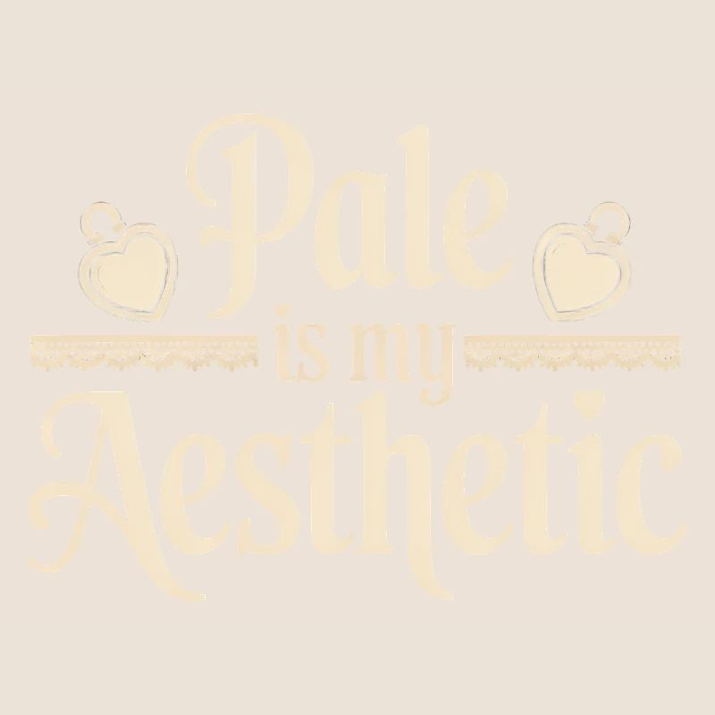 Pâle est mon esthétique
