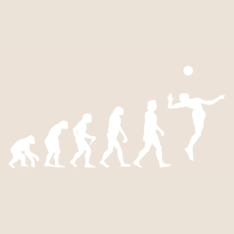 Evolution Volley-ball Service Service Idée cadeau