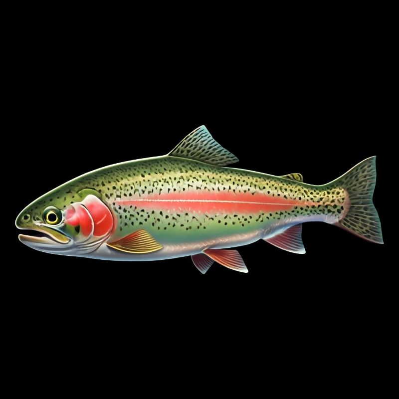 Forelle Angeln Regenbogenforelle Fliegenfischen