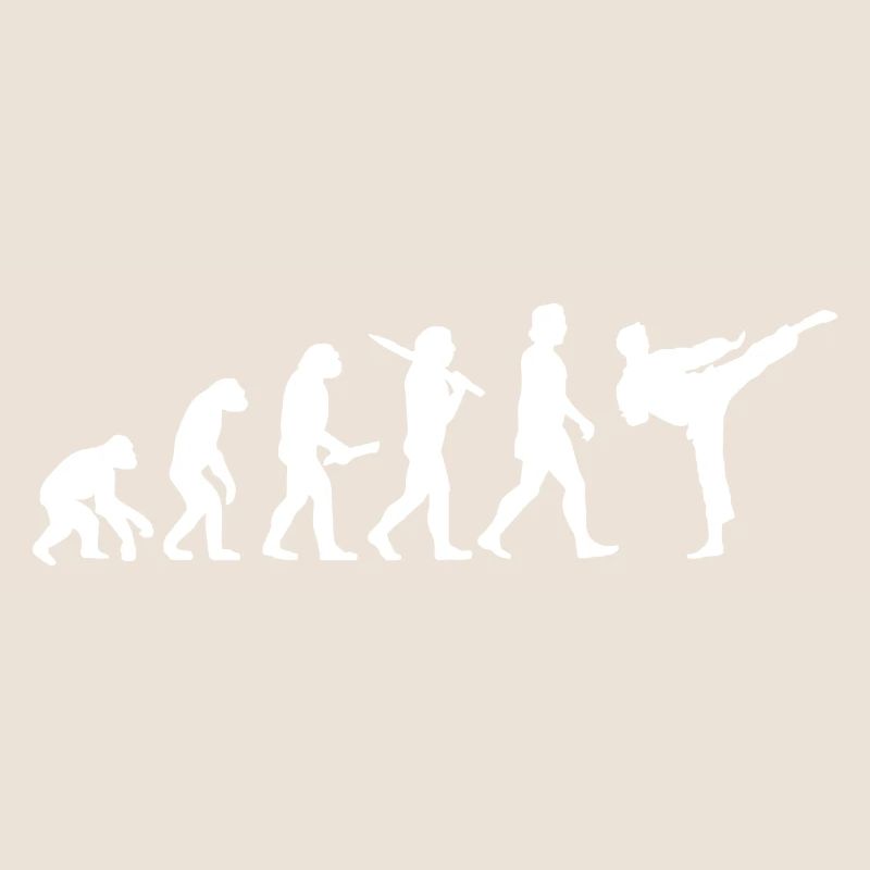 Evolution Karate Kampfsport Kick Karateka Geschenk