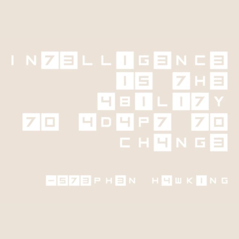 Stephen Hawking Intelligence Leetspeak