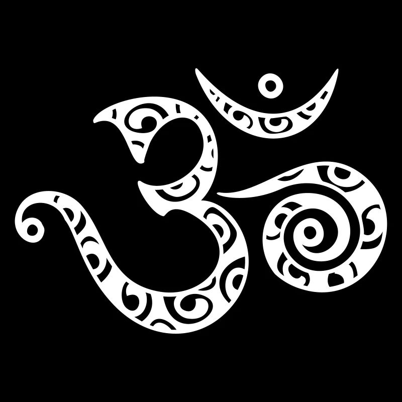 Om, mantra, pattern, 23 colors freely selectable