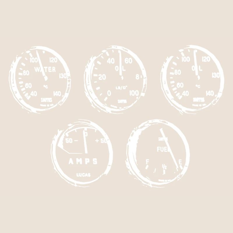 Oldtimer Tachometer