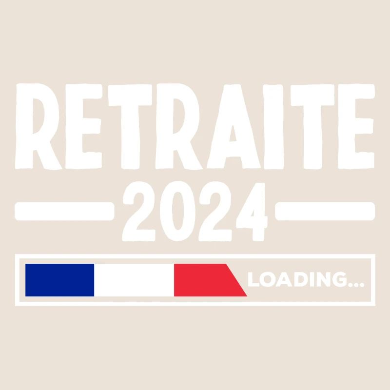 Retraite 2024 Loading Idée Cadeau Retrait Français