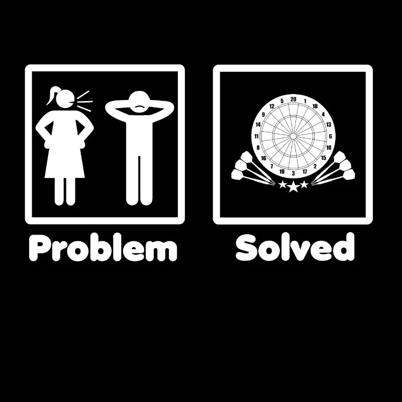 problem solved dart darts darter tournament
