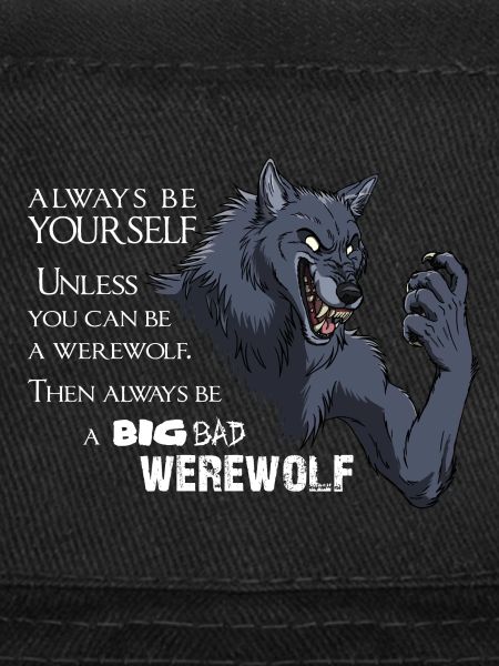 Always a werewolf - weiß