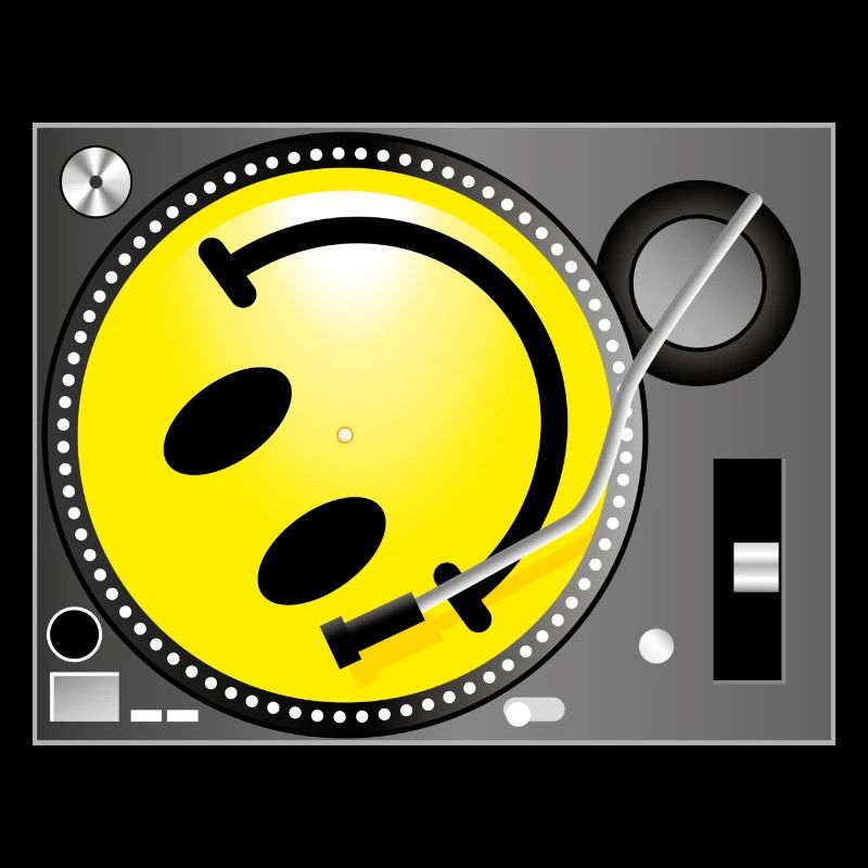 Smiley Record Player