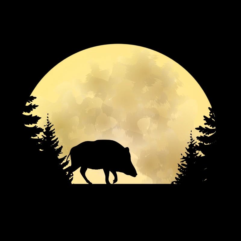 Wildschwein Jagd - Jäger Geschenk