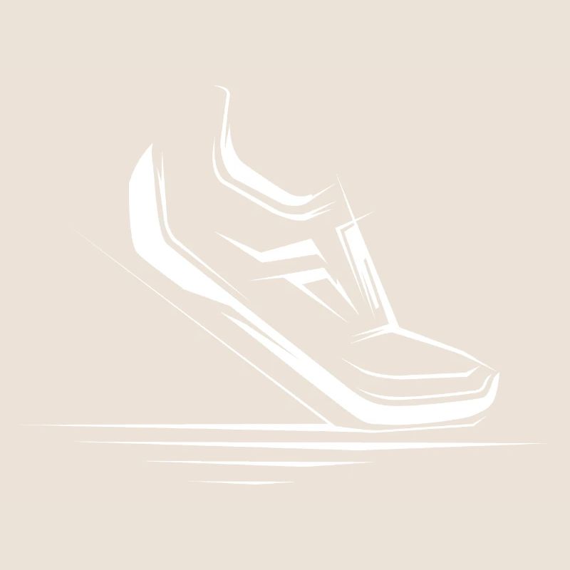 Illustration de l’icône de l’icône Running Runner
